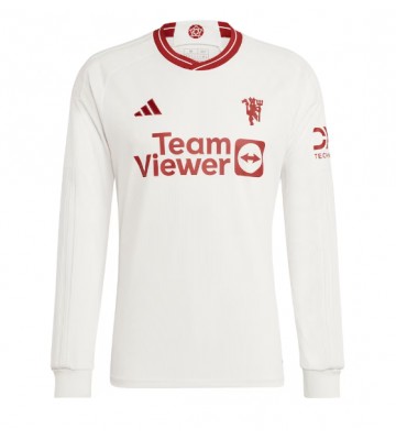 Maillot de foot Manchester United Troisième 2023-24 Manche Longue